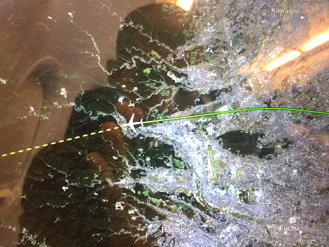 飛行ルート