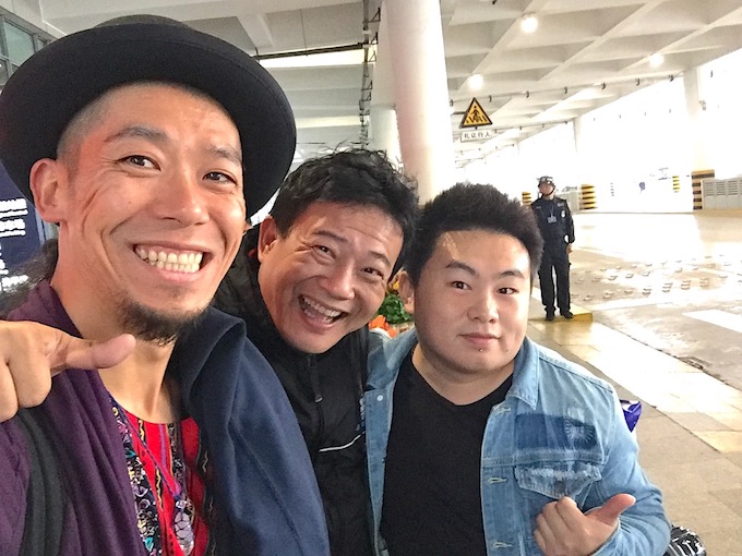 空港で無事友人と合流!